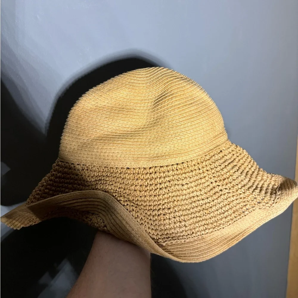 J.Crew Textured Summer Straw Hat